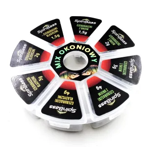 Karuzela zestaw Czeburaszka 80x mix Okoń SpinBass