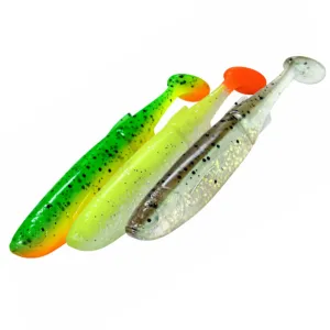 Guma Savage Gear Craft Bleak 7 cm 2,5 g Olive Hot Orange – skuteczna guma na okonie i sandacze