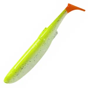 Guma Savage Gear Craft Bleak 10 cm 6,8 g Lemon Glow Firetail – skuteczna guma fluo na sandacza i szczupaka