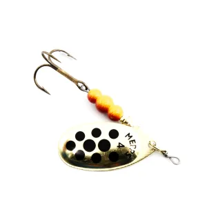 Mepps Aglia Deco złota / czarne kropki nr 4 – błystka na szczupaka i sandacza