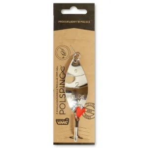 Błystka Polsping Alga 2 – 21g Nikiel | Klasyczna błystka na szczupaka i sandacza