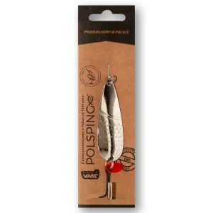 Błystka Polsping Classic 10g Cienki Nikiel | Lekka błystka na płytkie łowiska