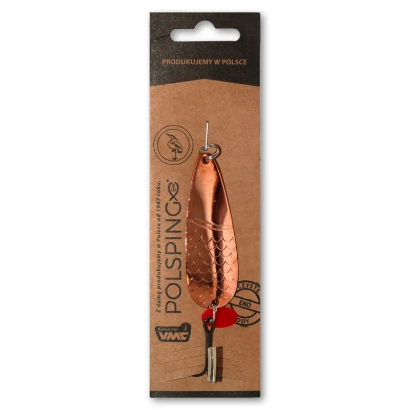Błystka Polsping Classic 21g Miedź | Skuteczna błystka na szczupaka i sandacza