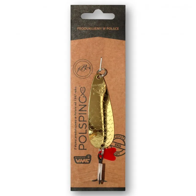 Błystka Polsping Classic 21g Mosiądz | Klasyczna błystka na szczupaka i sandacza