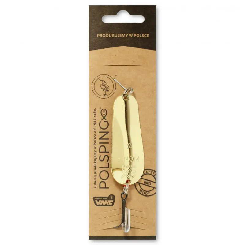 Błystka Polsping Gnom 1 – 14g Mosiądz | Skuteczna błystka na szczupaka i okonia