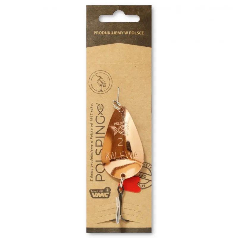 Polsping Kalewa 3 32g Miedź – błystka na szczupaka i suma do mętnej wody