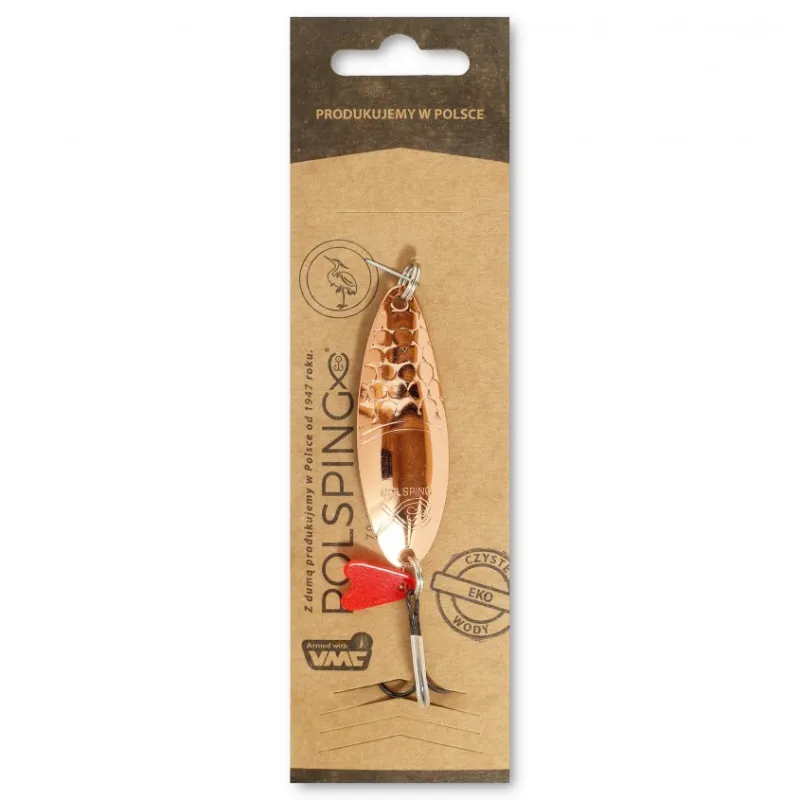 Polsping Płoć 12g Miedź – skuteczna błystka na szczupaka i okonia