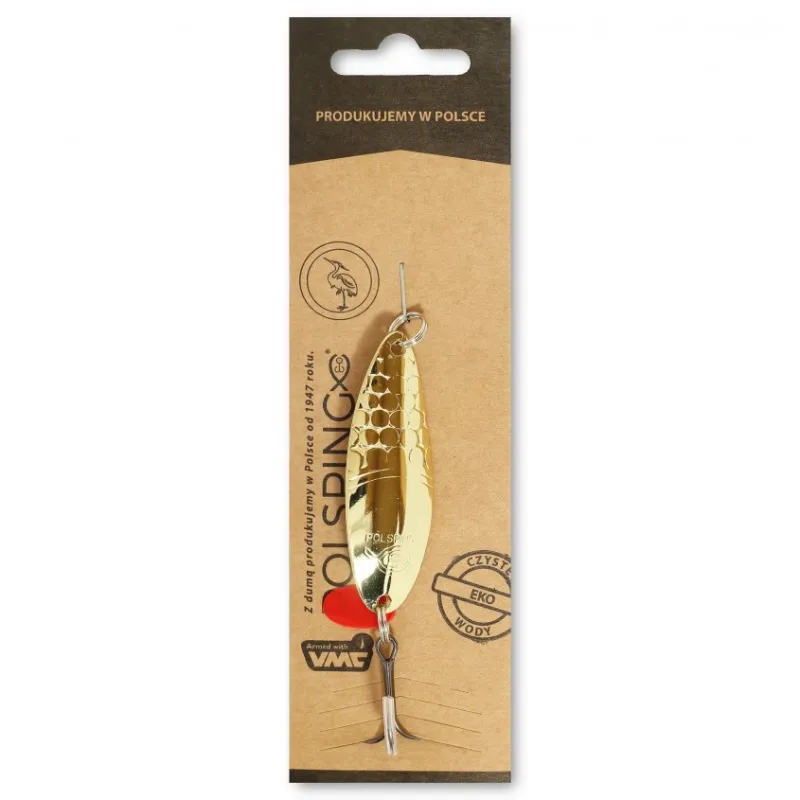 Polsping Płoć 12g Mosiądz – klasyczna błystka na szczupaka i okonia