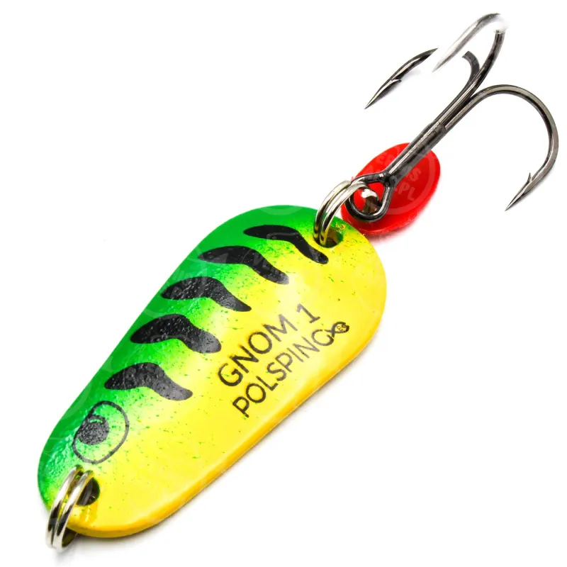 Polsping Gnom 1 14g Green Tiger – klasyczna błystka na szczupaka i okonia