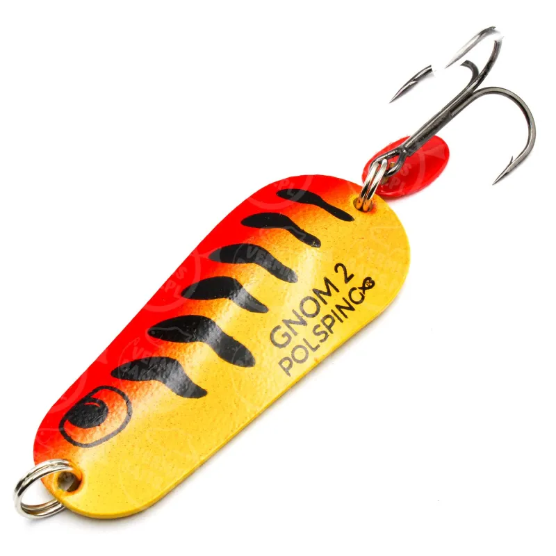 Polsping Gnom 2 24g Yellow Tiger – skuteczna błystka na szczupaka i sandacza