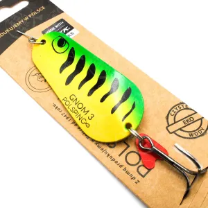 Polsping Gnom 3 30g Green Tiger – klasyczna błystka na szczupaka i sandacza