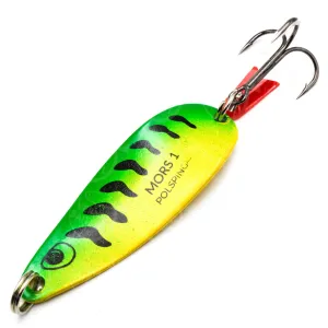 Polsping Mors 1 12g Green Tiger – skuteczna błystka na szczupaka i okonia