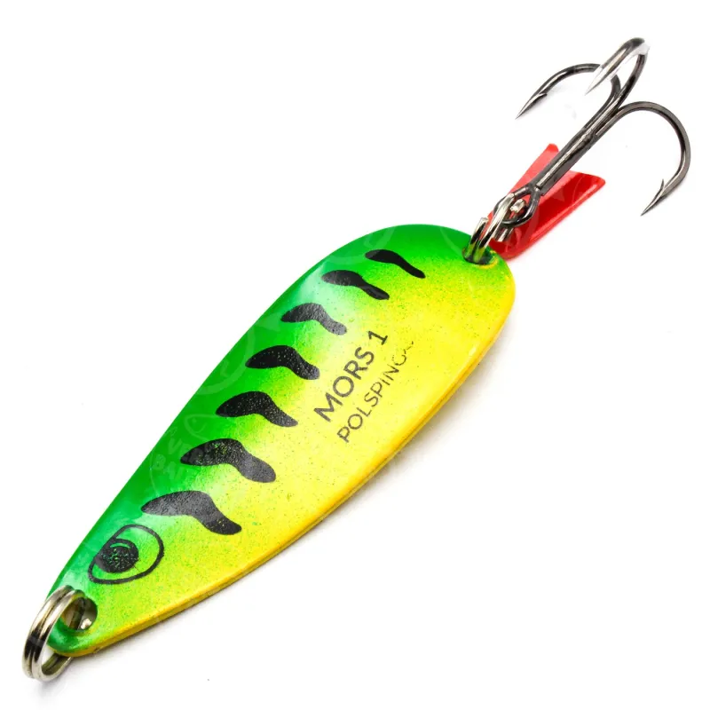 Polsping Mors 1 12g Green Tiger – skuteczna błystka na szczupaka i okonia