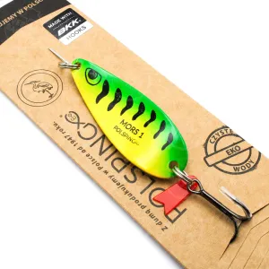 Polsping Mors 1 12g Green Tiger – skuteczna błystka na szczupaka i okonia