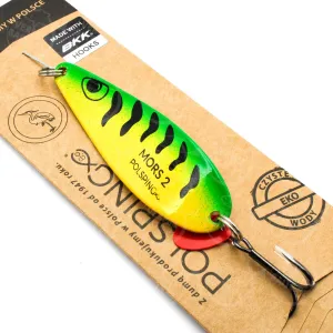 Polsping Mors 2 14g Green Tiger – skuteczna błystka na szczupaka i sandacza