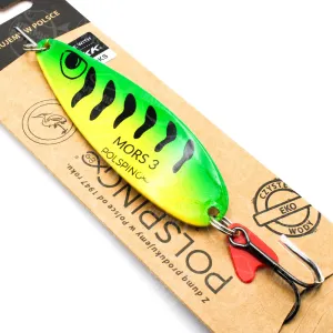 Polsping Mors 3 25g Green Tiger – błystka na szczupaka i sandacza