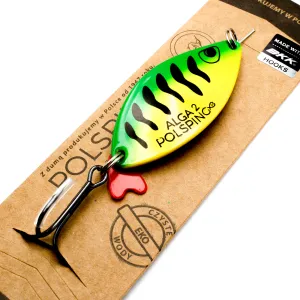 Polsping Alga 2 21g Green Tiger – skuteczna błystka na szczupaka i sandacza