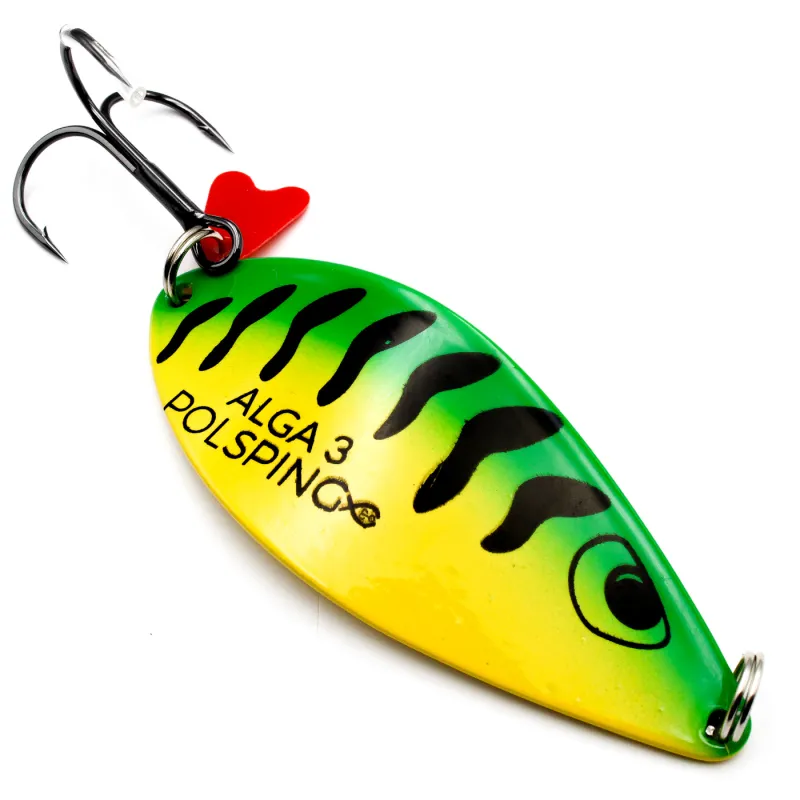Polsping Alga 3 30g Green Tiger – błystka na szczupaka i sandacza