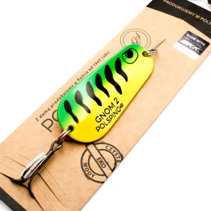 Polsping Gnom 2 24g Green Tiger – skuteczna błystka na szczupaka i sandacza