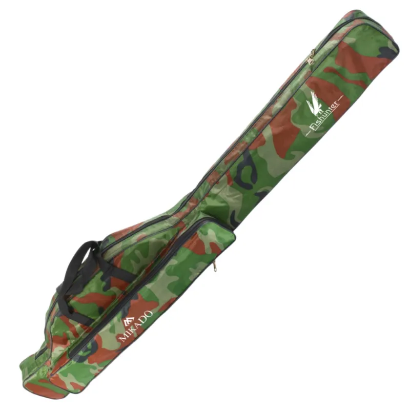 Pokrowiec na wędkę Mikado 100 cm 1-komorowy CAMO – kompaktowa ochrona w stylu camouflage