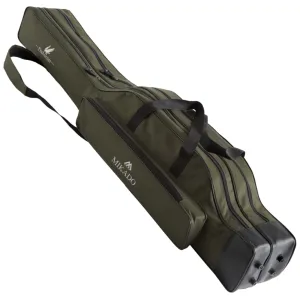 Pokrowiec na Wędki 2 Komory 140cm Usztywniany Mikado – solidna ochrona sprzętu