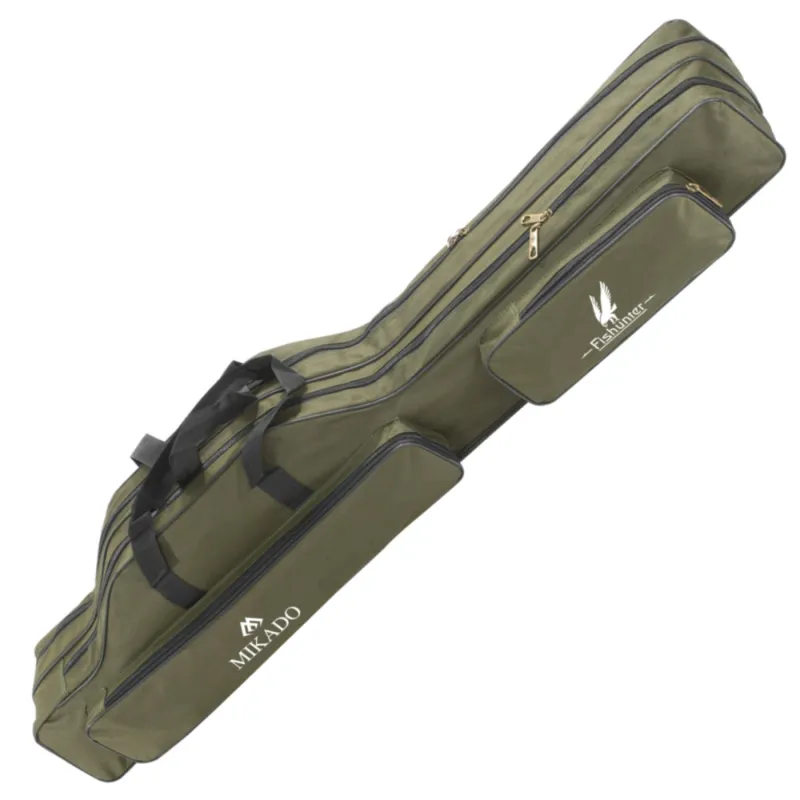 Pokrowiec na Wędki 2 Komory 160cm Zielony Mikado – solidny i stylowy UWD-12002G-160