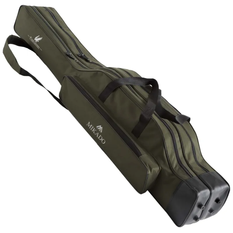 Pokrowiec Mikado 2-komorowy 160 cm zielony – usztywniany i wodoodporny