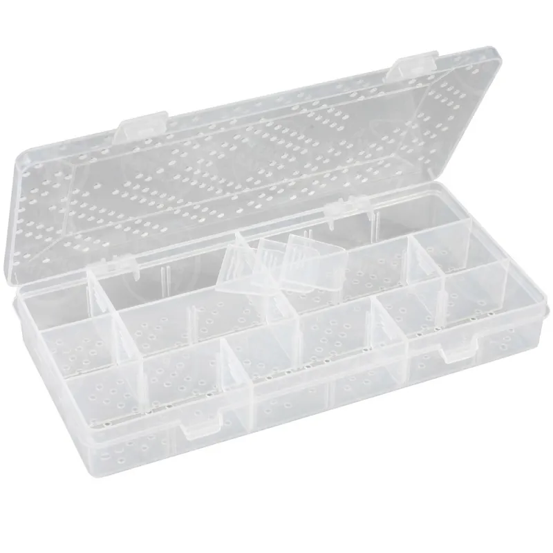 Pudełko na akcesoria Mikado ABM 057B – kompaktowe pudełko na twisterki 23×11.5×3.3 cm