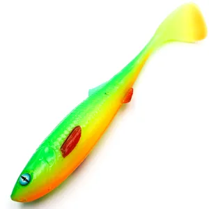 Guma Mikado Sicario 18cm Yellow Lime – przynęta na szczupaka i sandacza