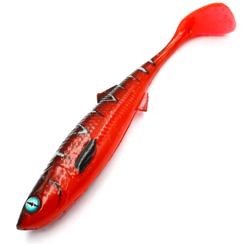 Guma Mikado Sicario 8.5cm Red Tiger – skuteczna przynęta na szczupaki, sandacze i okonie