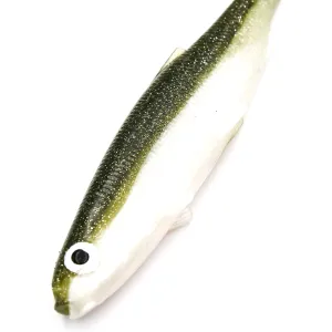 Guma Mikado Real Fish Roach 10cm Olive Bleak – realistyczna przynęta na szczupaki, okonie i sandacze