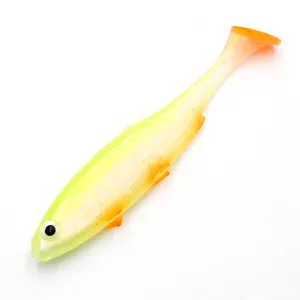 Guma Mikado Real Fish Roach 5cm Lime Back – skuteczna guma na okonie, szczupaki i sandacze