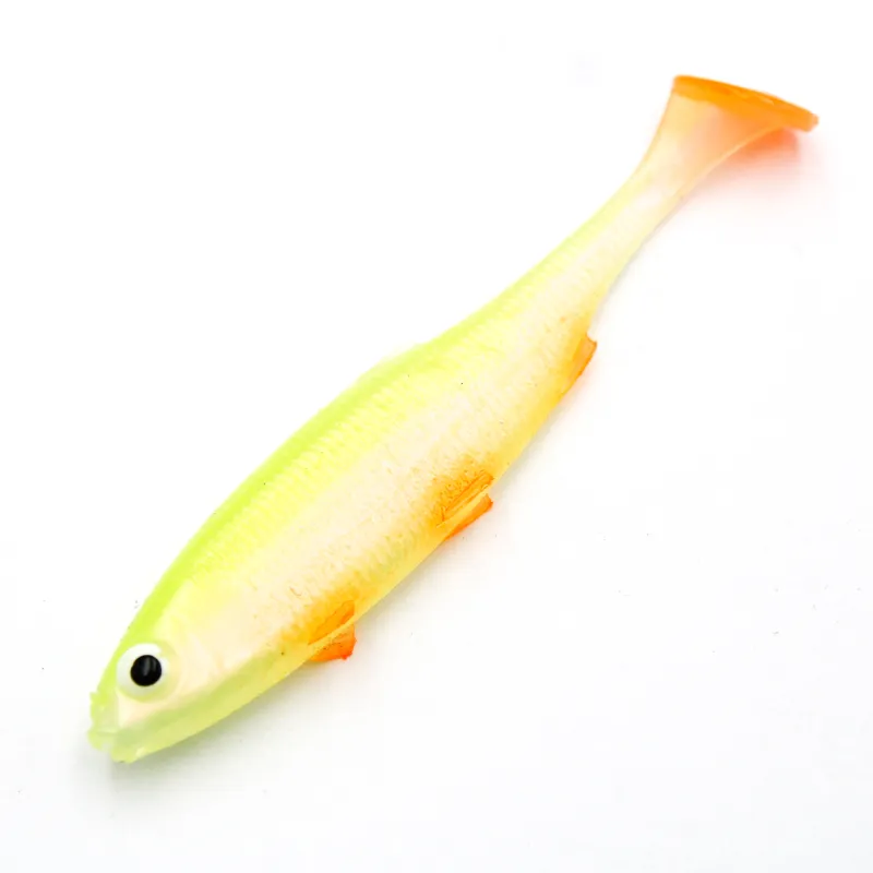 Guma Mikado Real Fish Roach 5cm Lime Back – skuteczna guma na okonie, szczupaki i sandacze