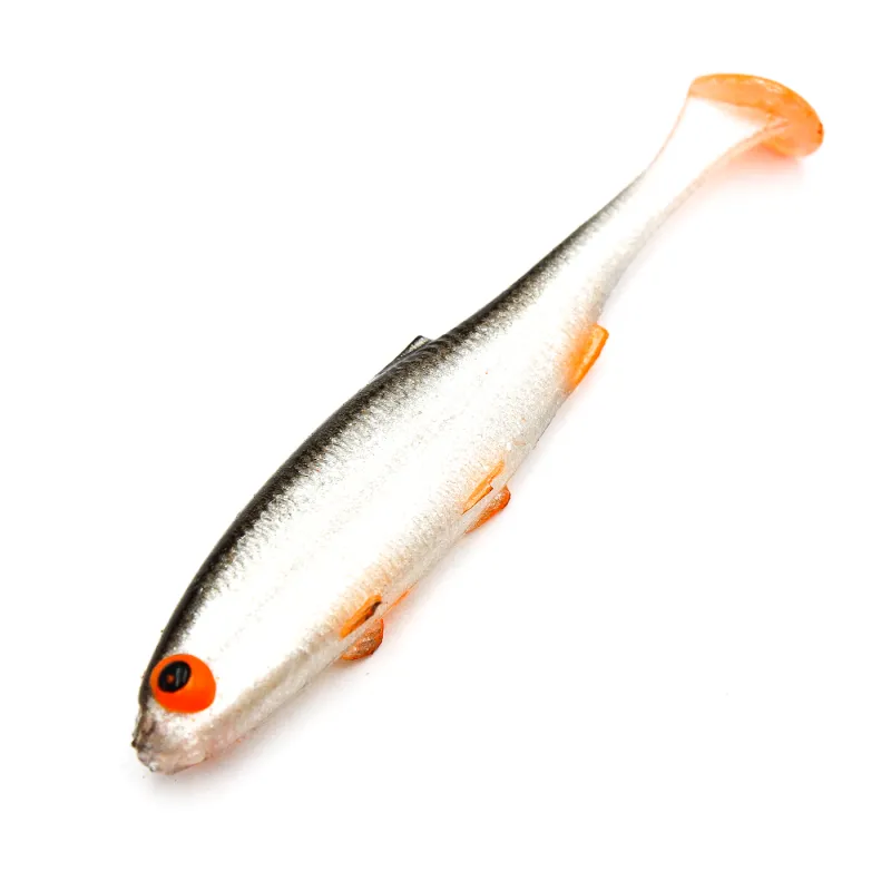 Guma Mikado Real Fish Roach 5cm Orange Roach – skuteczna guma na okonie, sandacze i szczupaki
