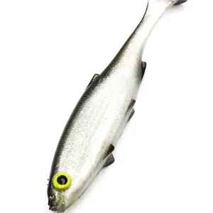 Guma Mikado Real Fish Roach 7cm Shiny Bleak – błyszcząca imitacja płoci na drapieżniki