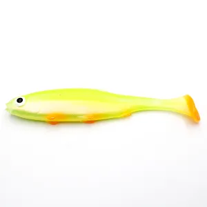 Guma Mikado Real Fish Roach 7cm Lime Back – realistyczna guma z limonkowym grzbietem