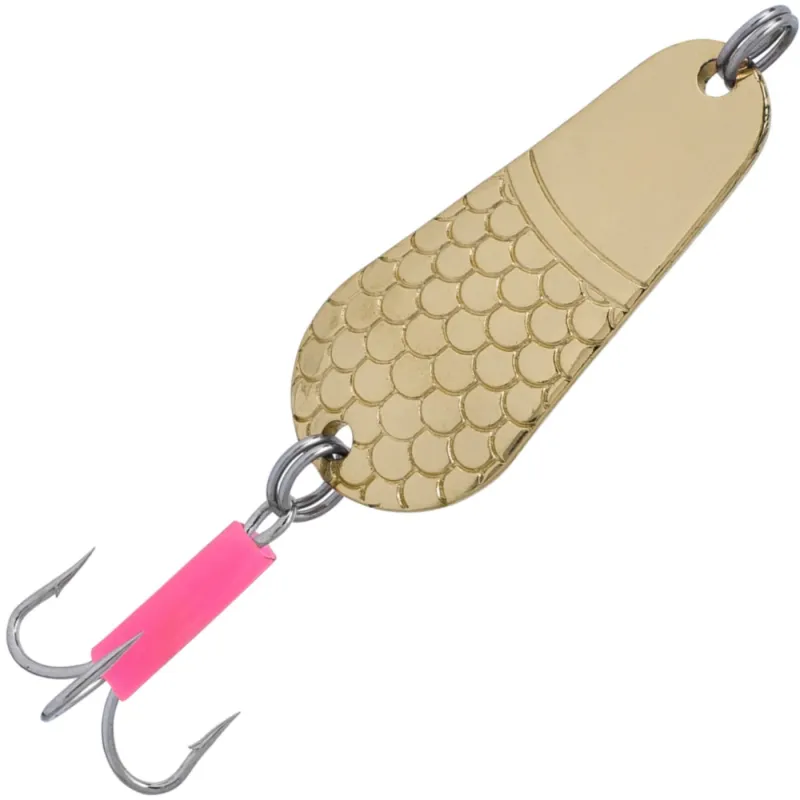 Błystka wahadłowa Mikado Gnom 1/12 g Złota – skuteczna mała przynęta na okonie i pstrągi