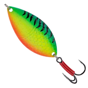 Błystka wahadłowa Mikado Alga 3/27 g Firetiger – skuteczna błystka na szczupaki i sandacze