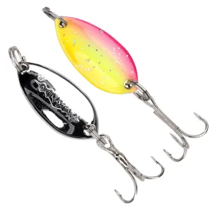 Błystka wahadłowa Trout Mini 2.2 cm / 1.4 g 06 – naturalna mikrowahadłówka na pstrągi i okonie