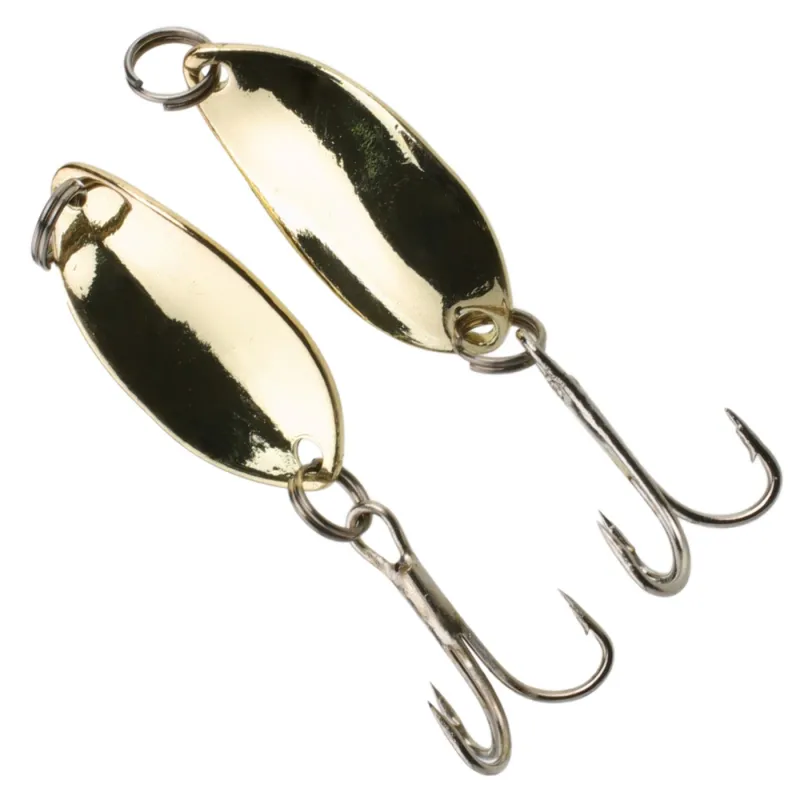 Błystka wahadłowa Trout 2.2 cm / 1.4 g Złota – klasyczna mikrowahadłówka na pstrągi i okonie