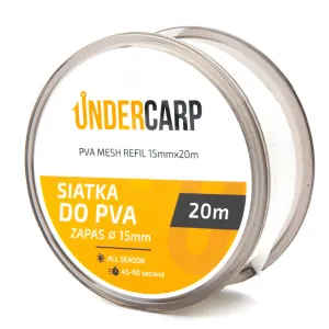 Siatka PVA Zapas 15 mm 20 m Undercarp – precyzyjne nęcenie punktowe