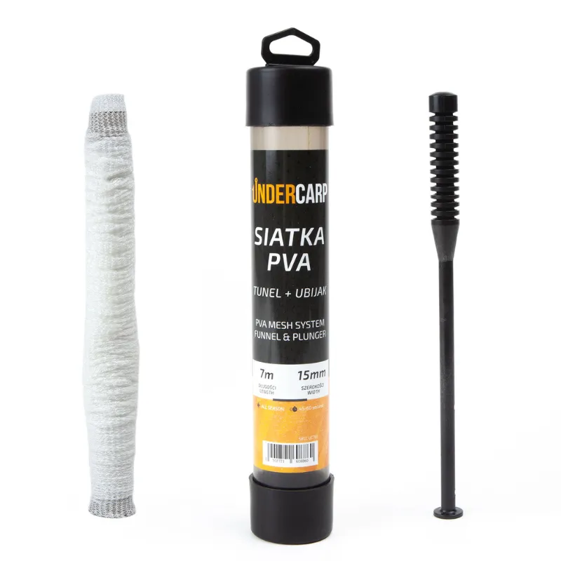 Siatka PVA Tunel + Ubijak 15 mm 7 m Undercarp – precyzyjne nęcenie punktowe