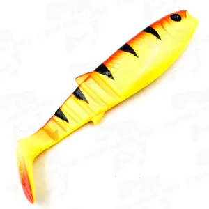 Savage Gear Cannibal Shad 12.5 cm 20 g Golden Ambulance – guma na duże drapieżniki