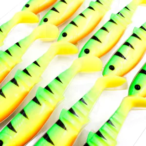 Savage Gear Cannibal Shad 12,5 cm 20 g Firetiger – skuteczna guma na szczupaka i sandacza