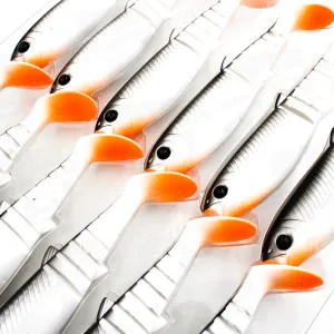 Savage Gear Cannibal Shad 12,5 cm 20 g White Black – skuteczna guma na drapieżniki