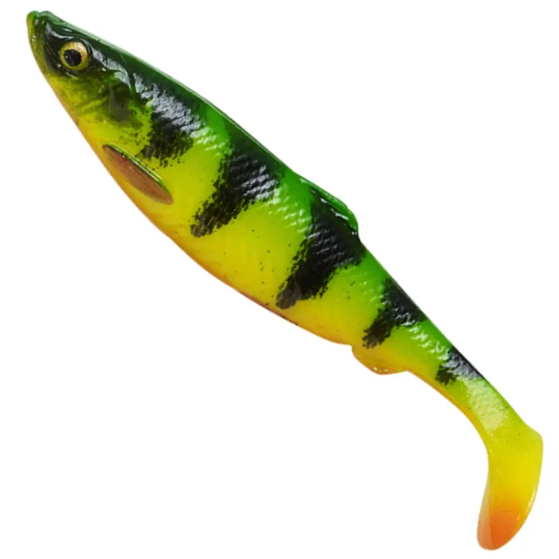 Savage Gear 4D Herring Shad 11 cm 9 g Firetiger – skuteczna guma 4D na szczupaka i sandacza
