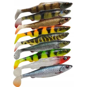 Savage Gear 4D Herring Shad 11 cm 9 g Dirty Roach – realistyczna guma 4D na sandacza i szczupaka