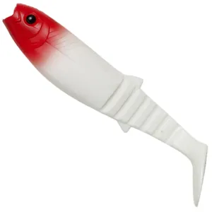 Guma Savage Gear Cannibal Shad 10 cm 9 g Red Head – skuteczna na szczupaka i sandacza