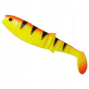 Savage Gear Cannibal Shad 15 cm Golden Ambulance – duża guma na szczupaka i suma