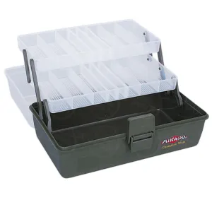 Skrzynka wędkarska Mikado 304 Zielona Spinning – organizer na przynęty i akcesoria